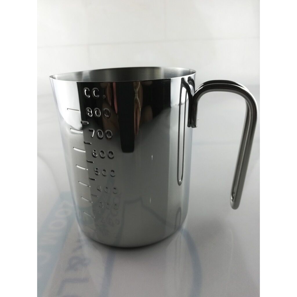 Ca  đong đo lường  nước inox zebra Thái Lan  thể tích 800ml-code 112590