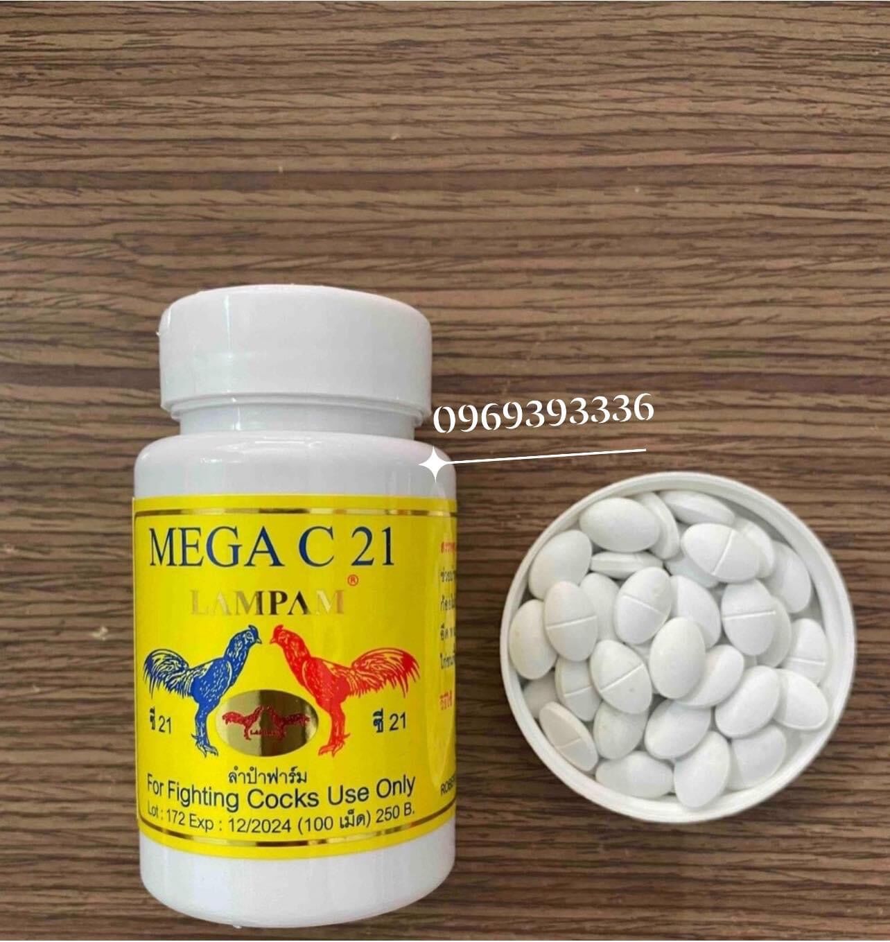 Nuôi gà đá mega c21 lampam