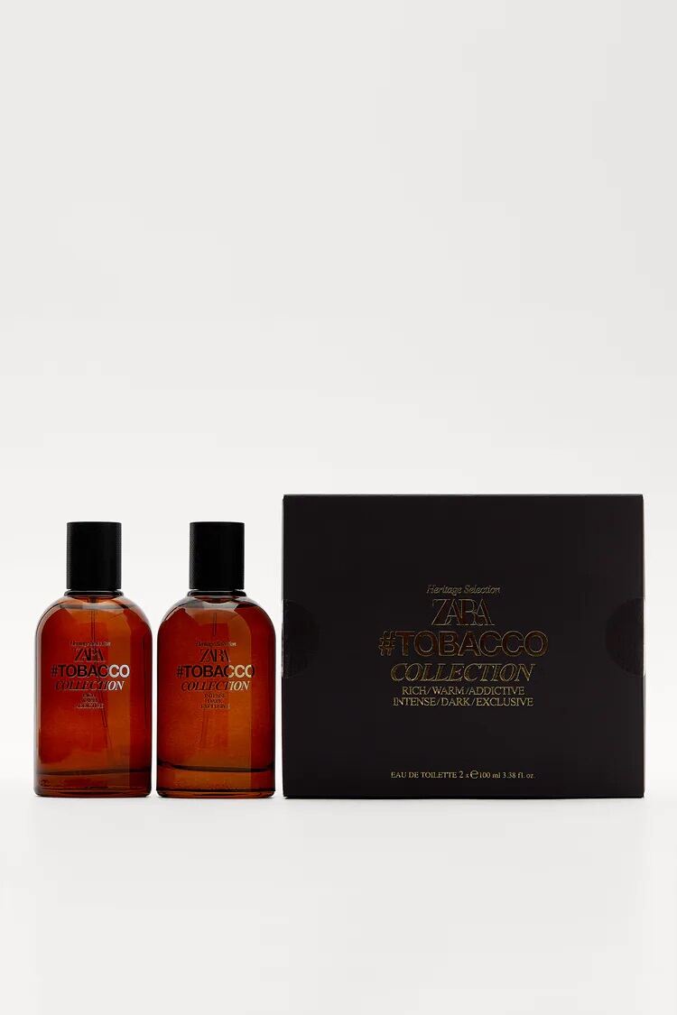 Set nước hoa nam 2 chai Zara Chai Tobaco Collection Rich Warm + Collection Intense Dark Exclusive mỗi chai 100ml thumbnail