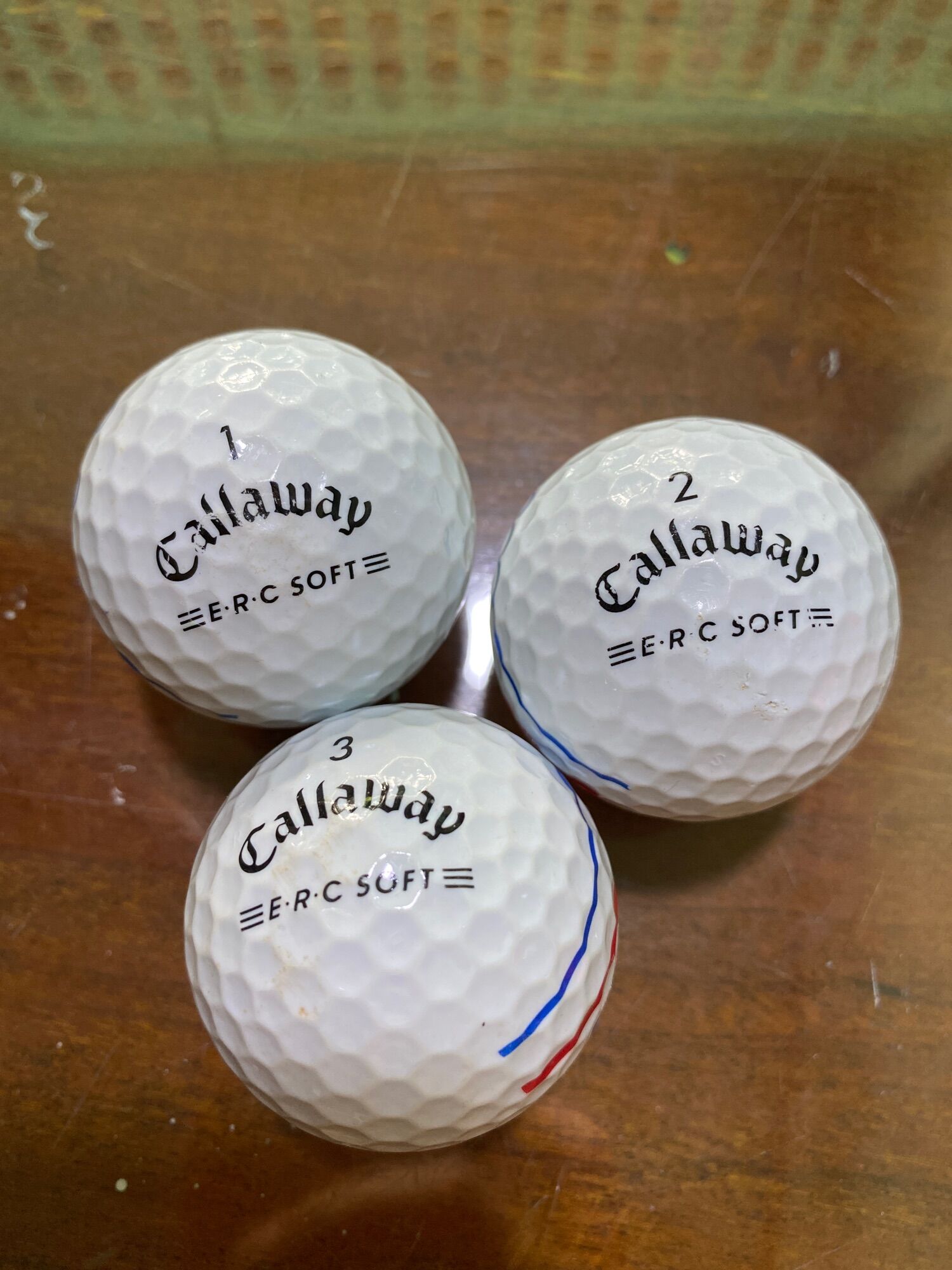 Bóng golf Callaway - BL ERC SOFT- CHROME SOFT(10 quả),Bóng Callaway 3 sọc