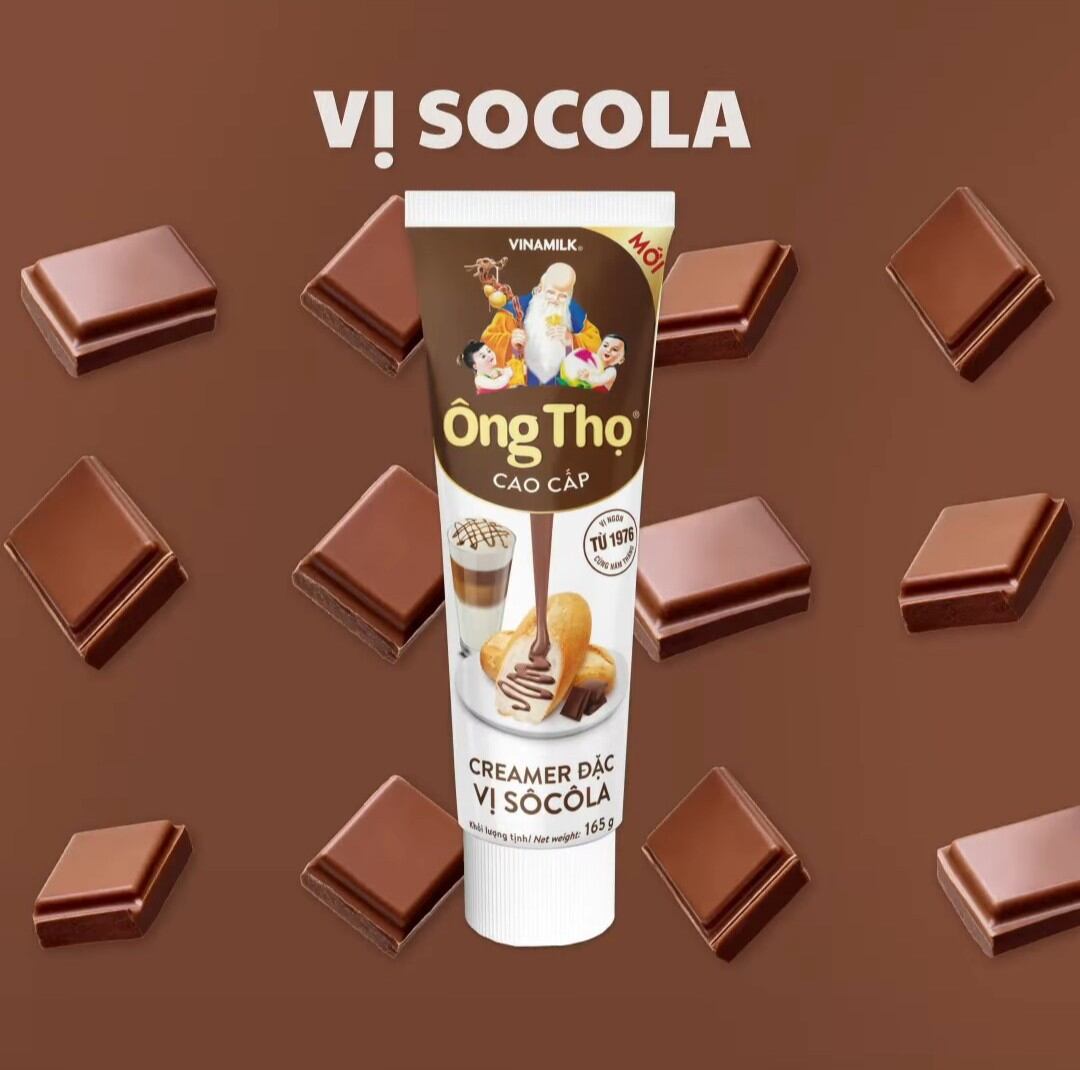 sữa đặc ông thọ dạng tuýt (compo 3 tuýt 3 vị )