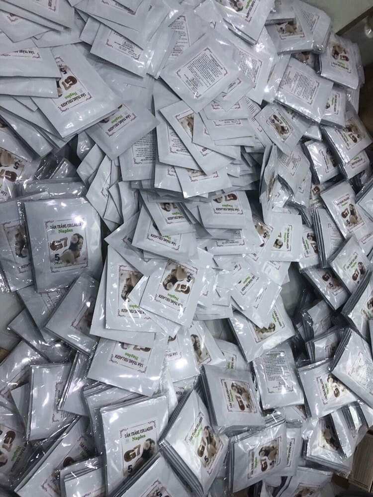 12 gói tắm trắng g7 5 phút trắng