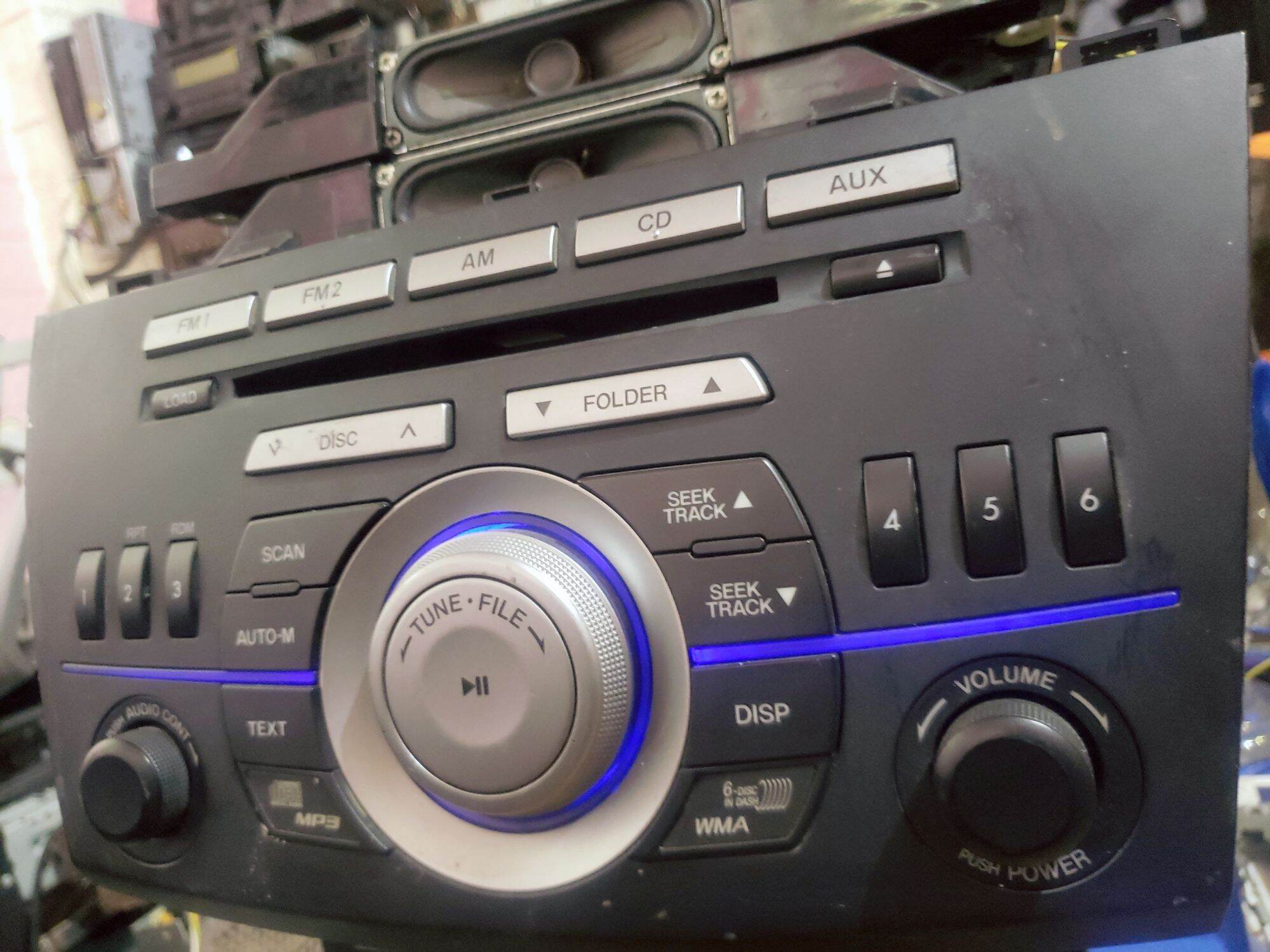 Đầu CD 6 disk Aux của xe mazda