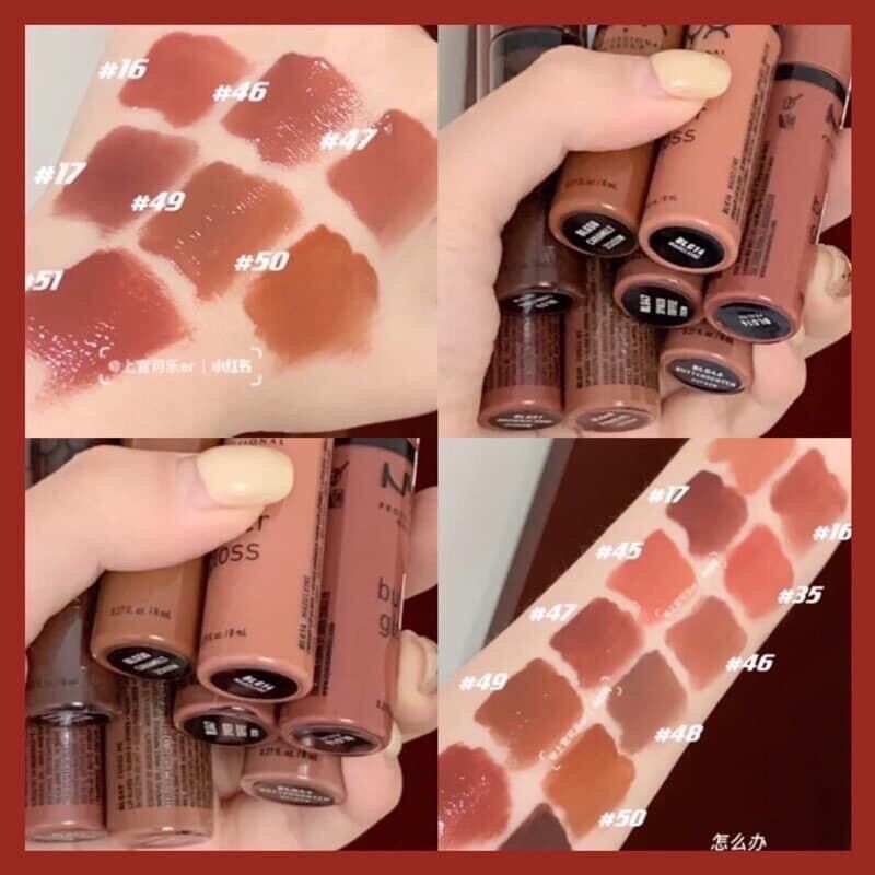 Son kem bóng NYX Butter Gloss 8ml