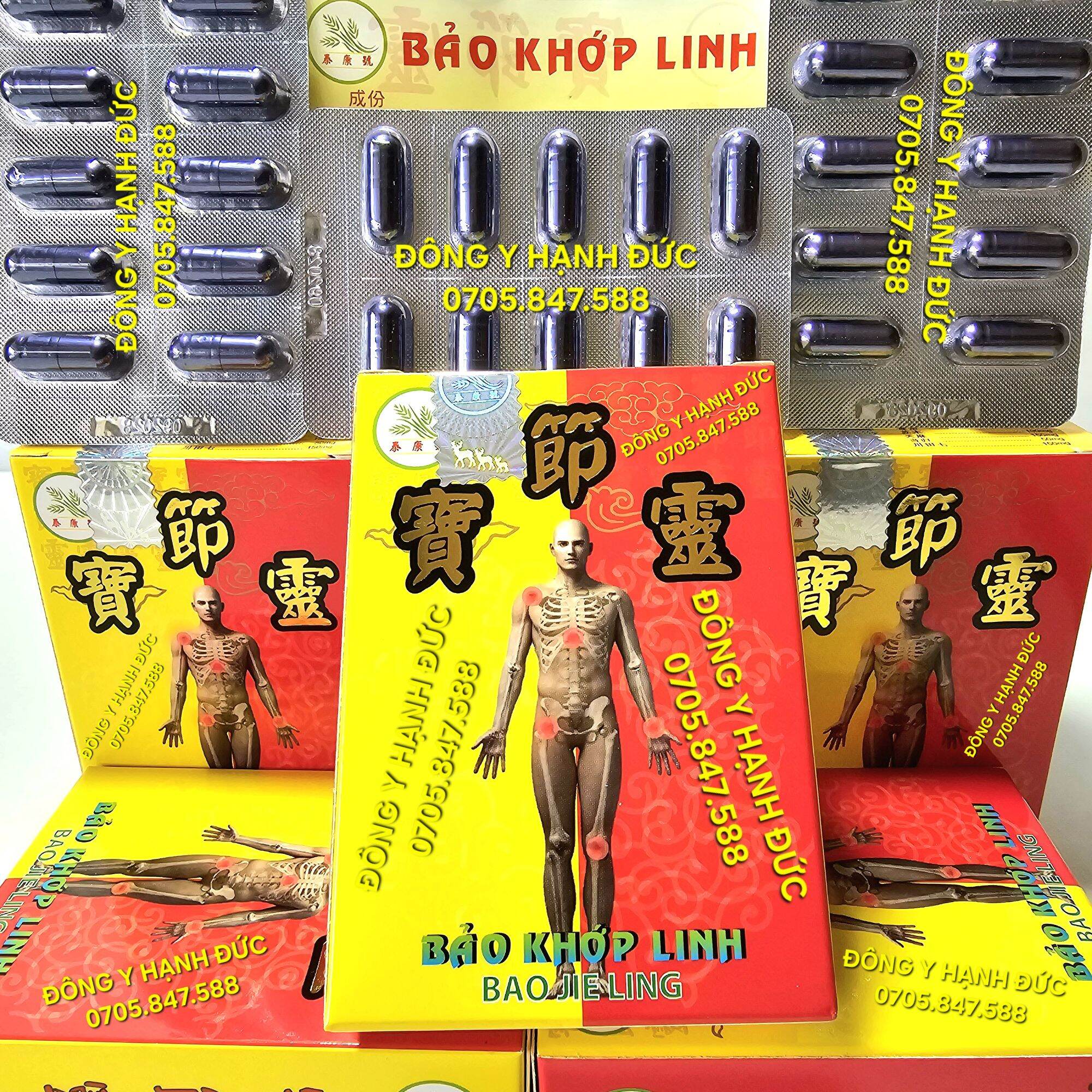 Bảo Khớp Linh. Hỗ trợ về Gout, đau nhức xương khớp. Hộp vĩ 30 viên.