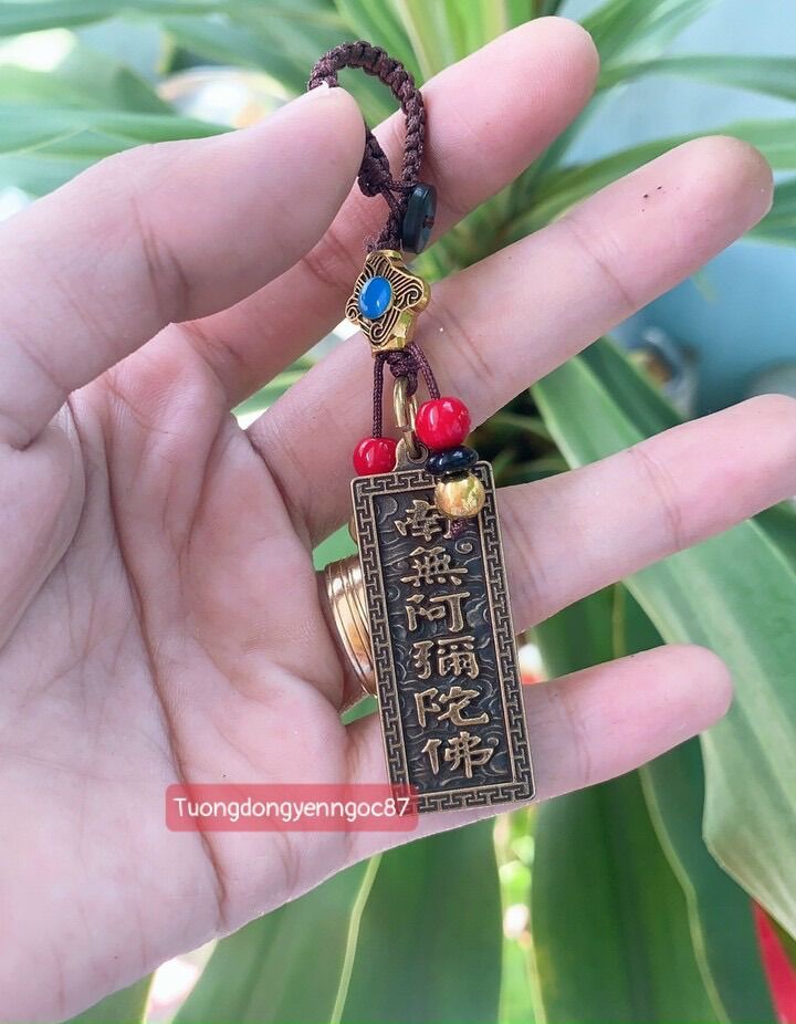 Móc khoá đồng nam mô a di đà phật