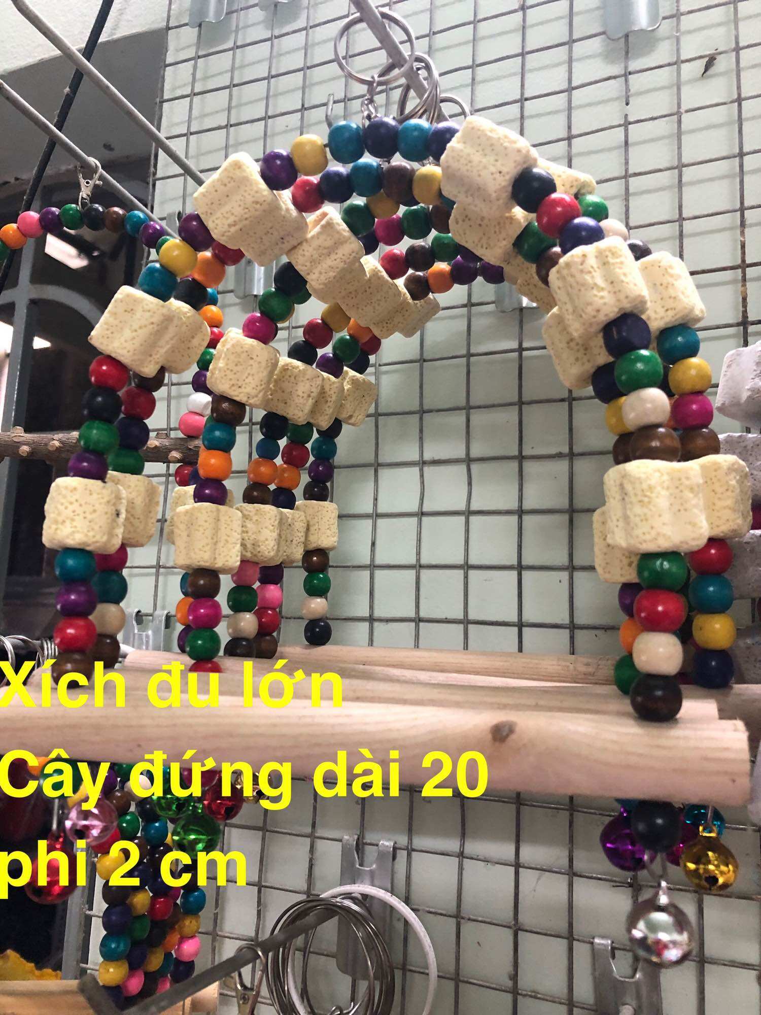 Xích Đu cho vẹt chơi