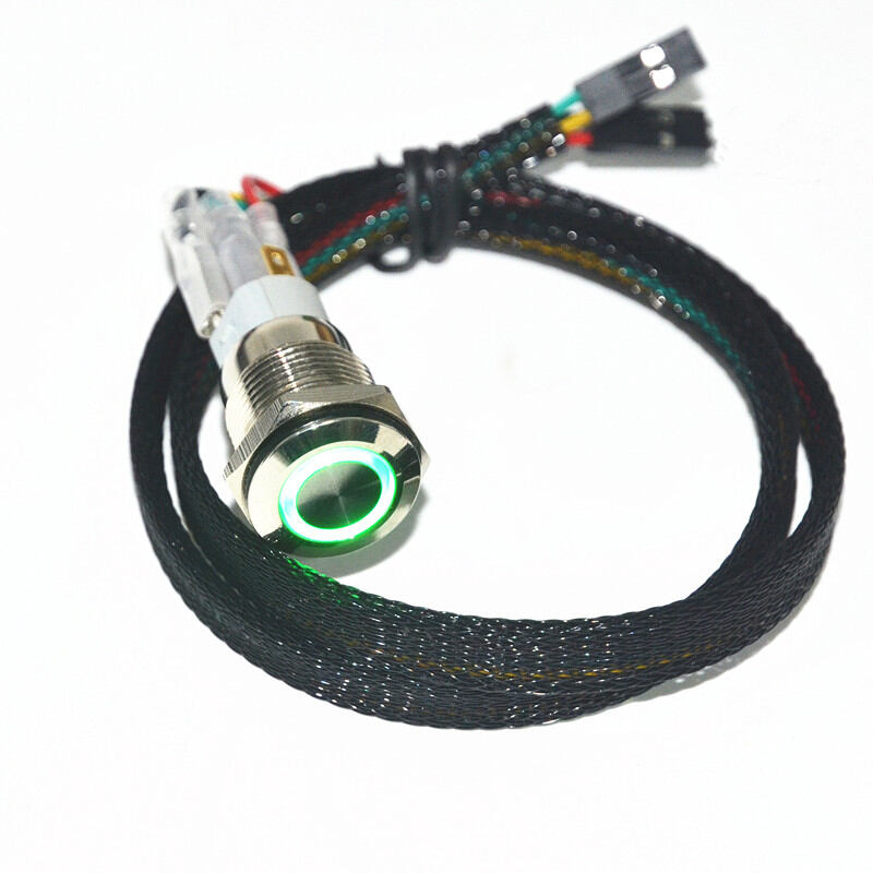 NANNENG | Metal Lighted Button Power Switch Giá 110,000 Đồng*Miễn phí vận chuyển