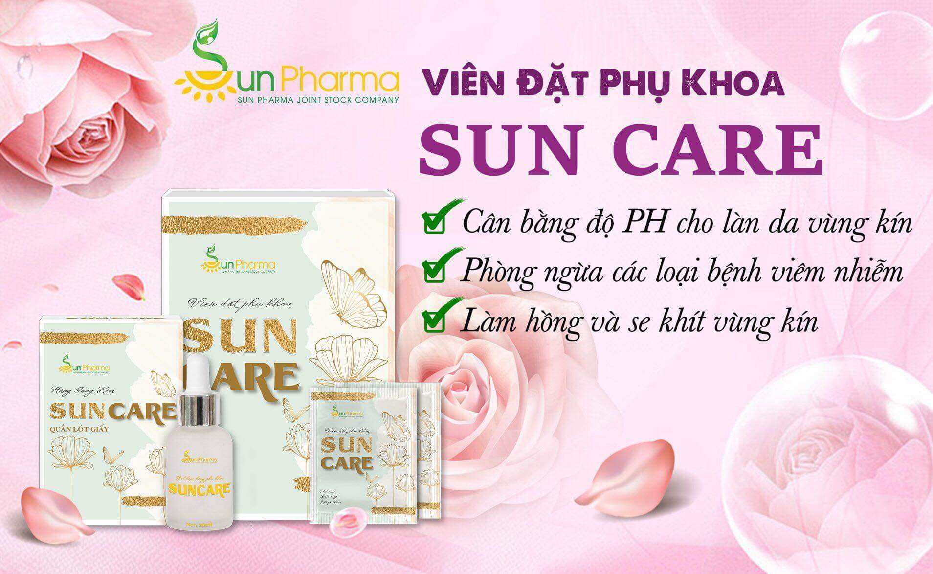 sun care Viên  đặt  phụ khoa