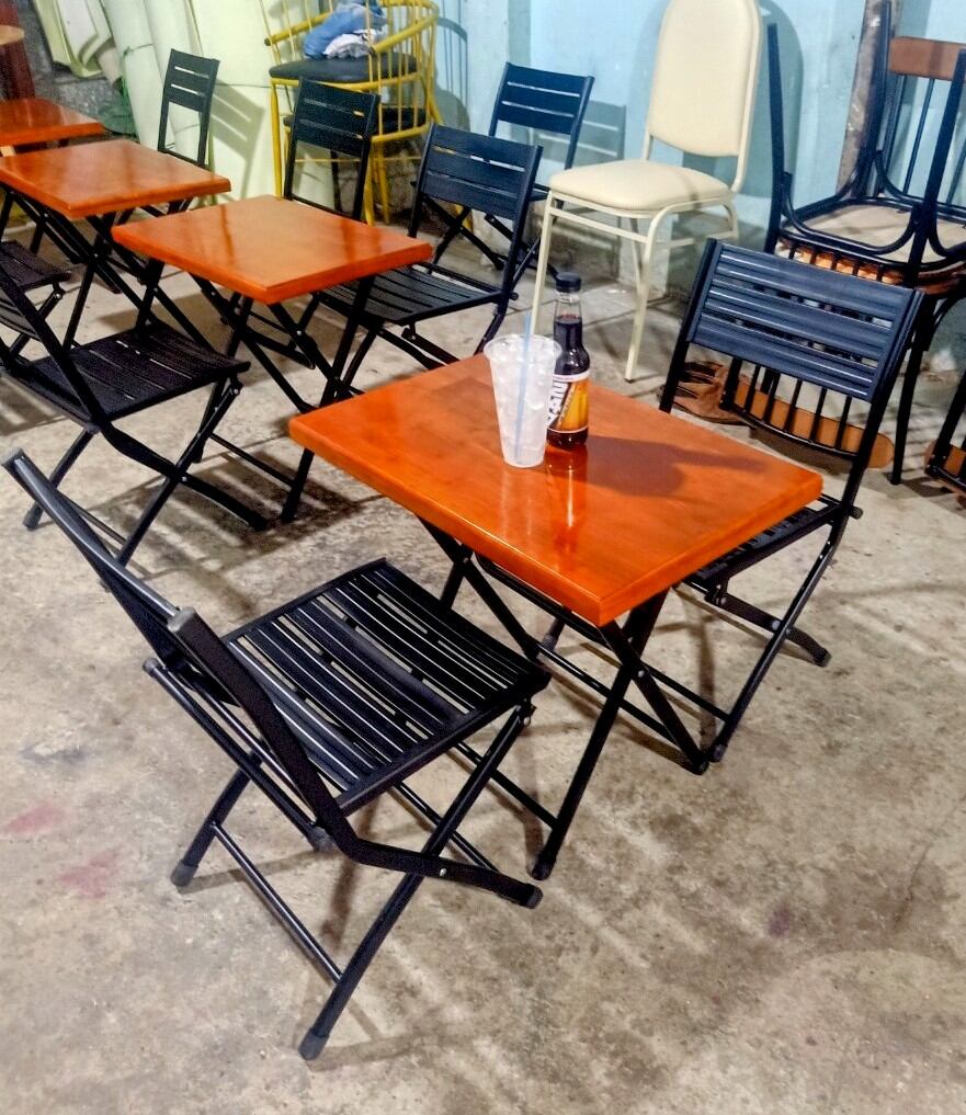 Ghế xếp tựa lưng ngồi cao 45cm