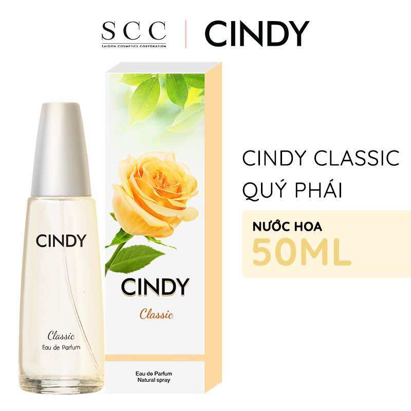 Nước Hoa Cindy Thơm Ngất Ngây 4 Màu 50ml