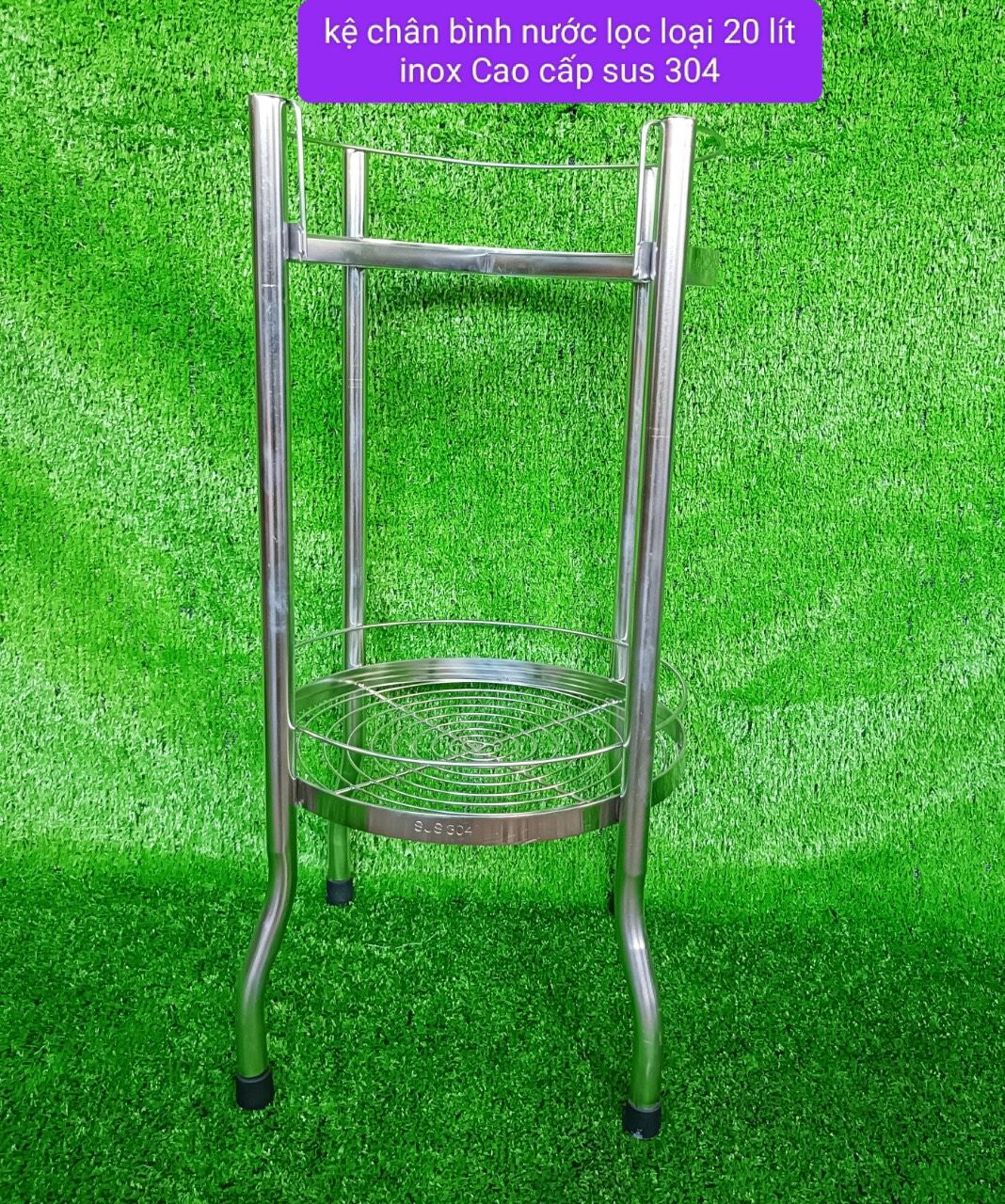 kệ để chân bình nước lọc inox Cao cấp sus 304