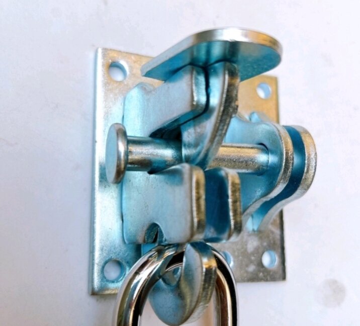 Sale mạnh chốt cửa- chốt khoá cổng tự đóng thông minh ko hài lòng hoàn tiền