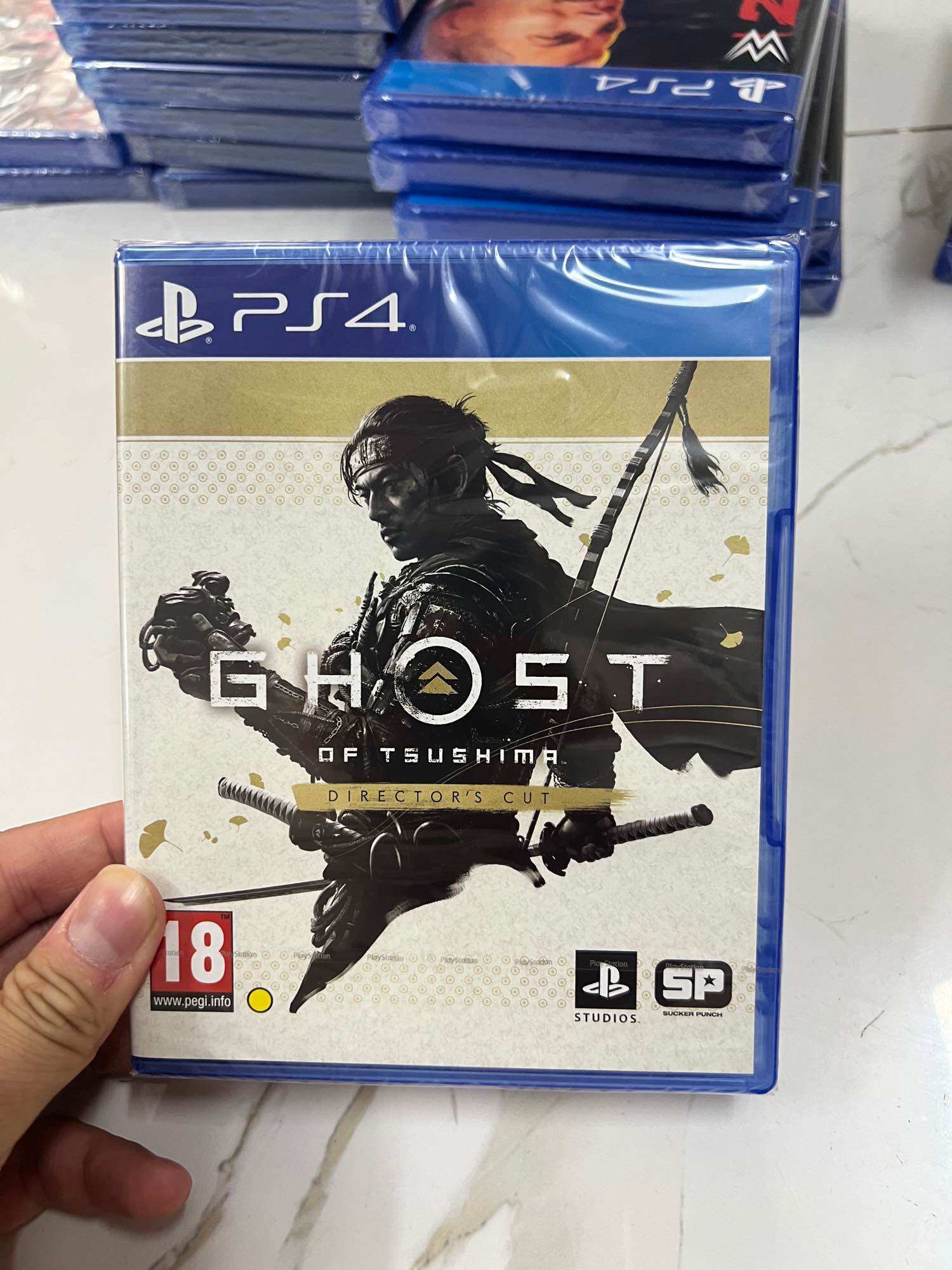 Đĩa chơi game PS4: Ghost of Tsushima Director's Cut