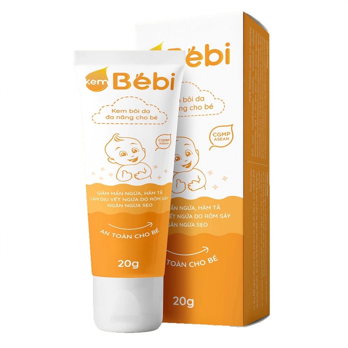 Kem bôi da đa năng Bébi 20g
