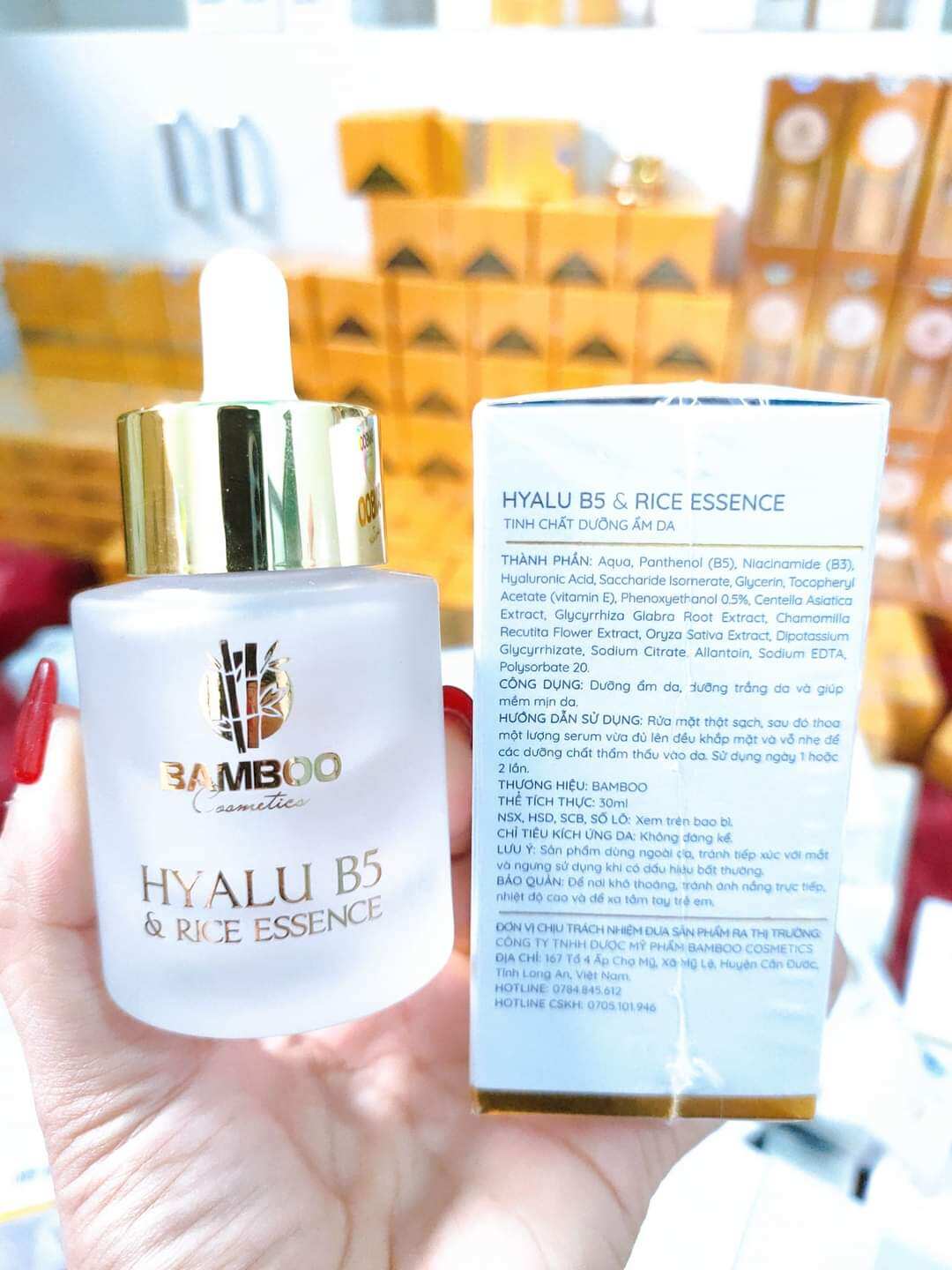 💥MẪU MỚI💥 SERUM B5 GẠO BAMBOO 30ML