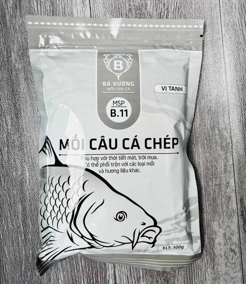 Mồi câu b11 bá vương câu cá chép