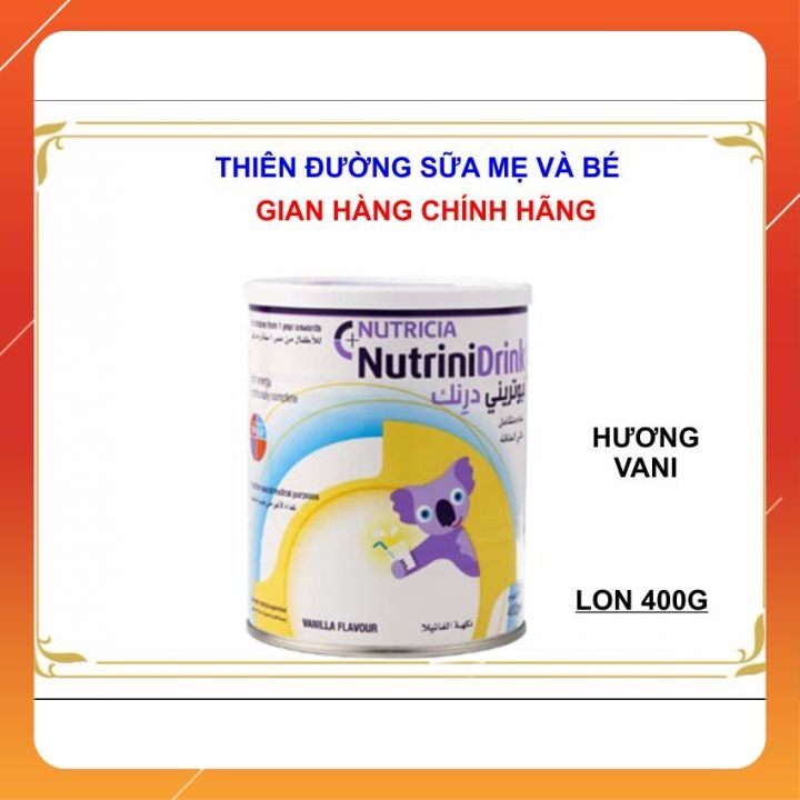Sữa Nutrini Drink Vani 400g datet 12/2023