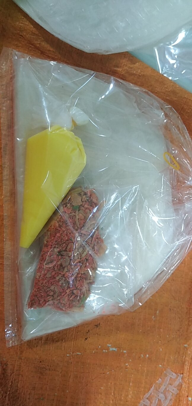 combo bánh tráng phơi sương , bơ, hành phi