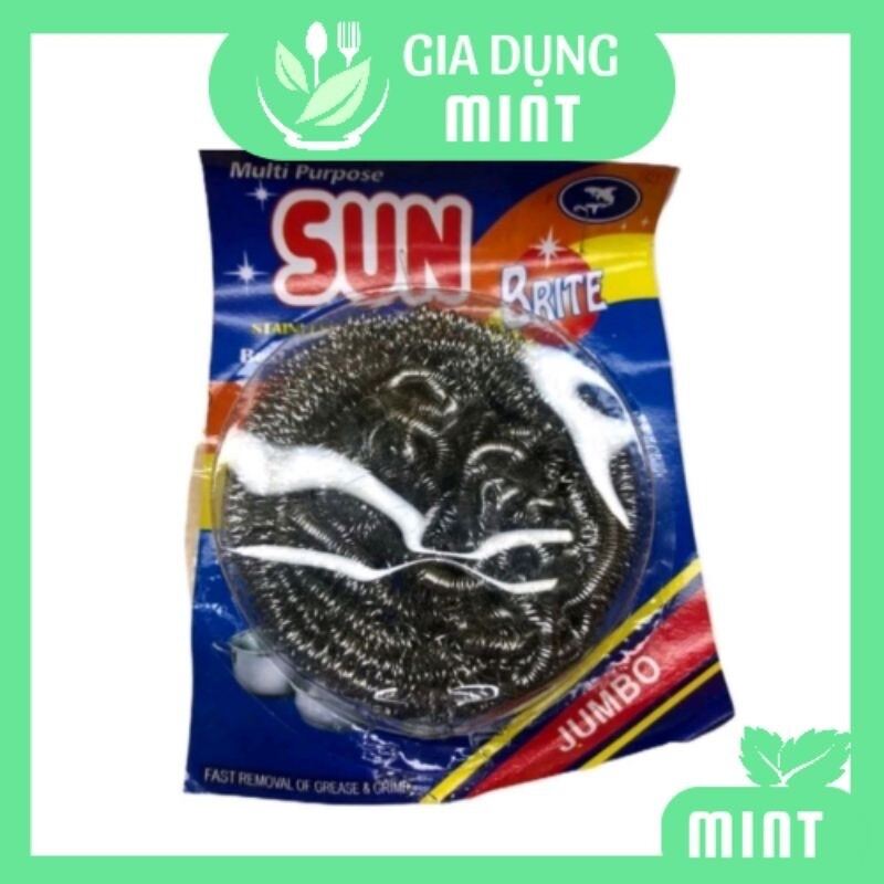 Cước sắt , chùi xoong bùi nhùi rửa chén bát SUN tiện lợi