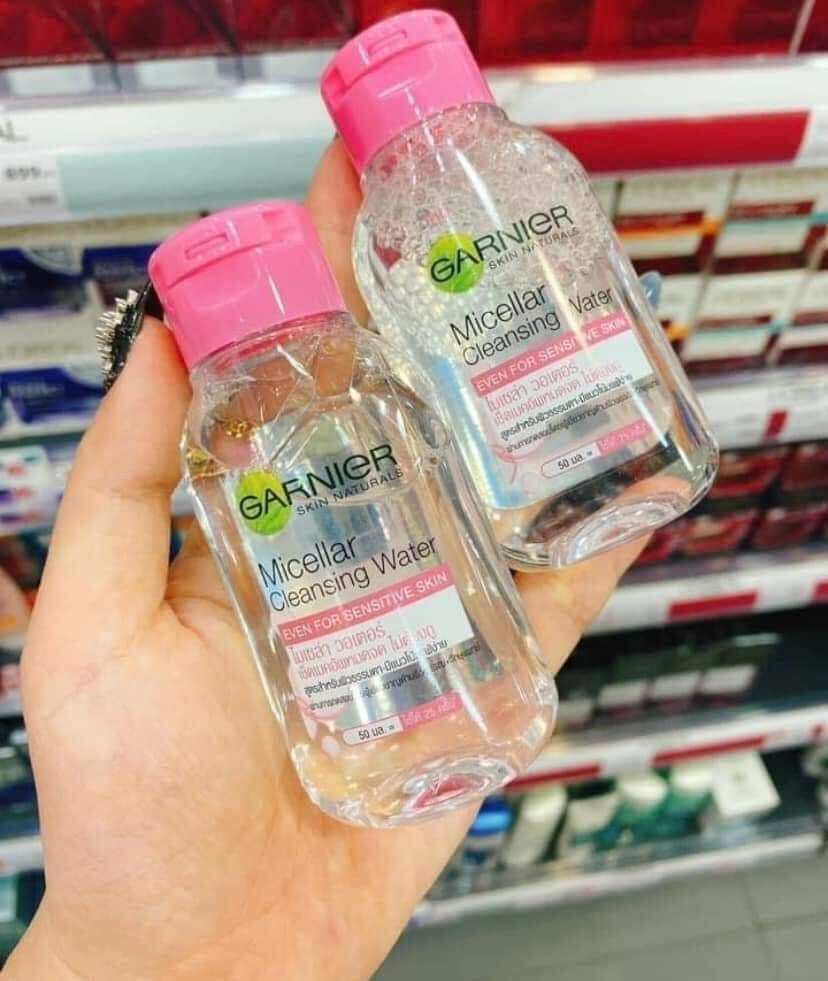 (Hàng Khuyến Mãi) Nước Tẩy trang Garnier 50ml &125ml