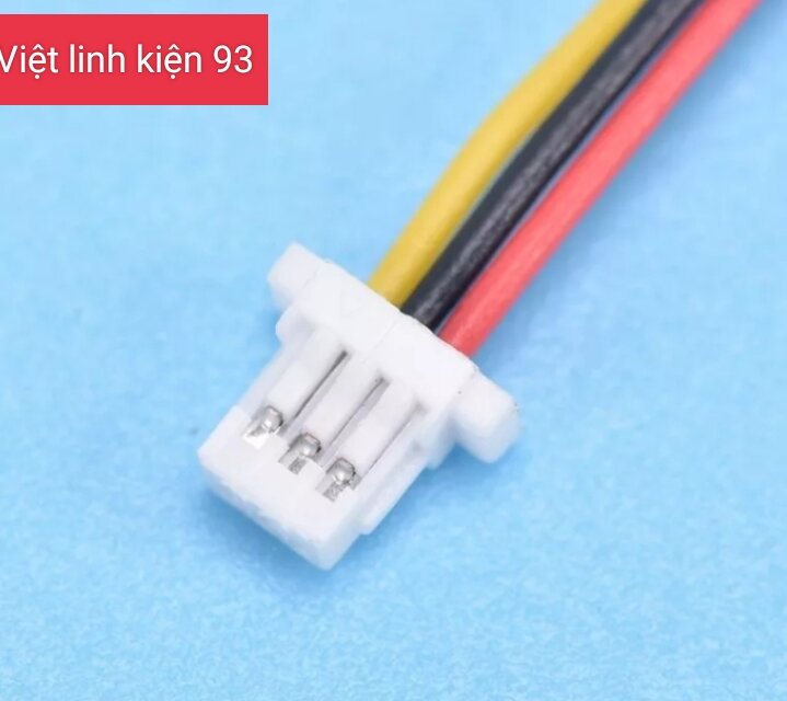 Dây 3 sợi bus 2.54mm dài 40cm ( Dây + 2 đầu cắm) 10 dây