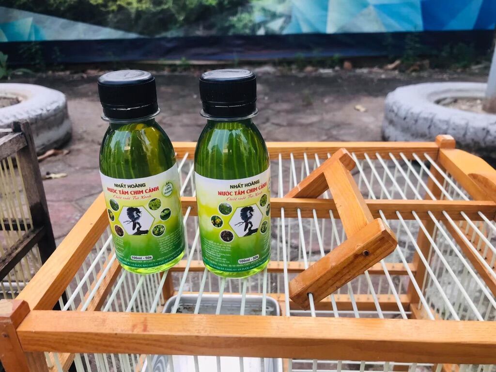 Nước tắm chim cảnh Nhất Hoàng