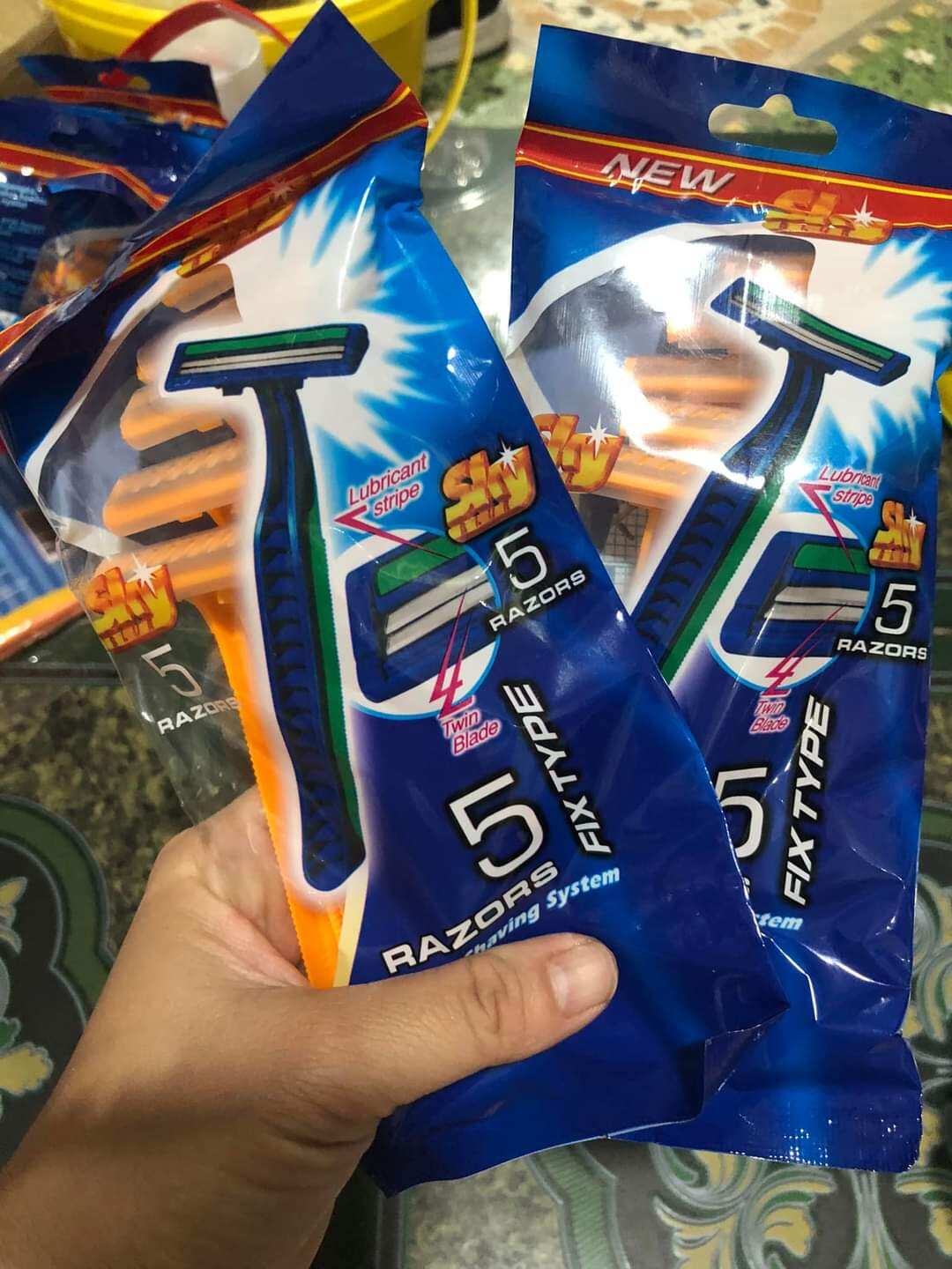 dao cạo râu razors bịt 5 cái