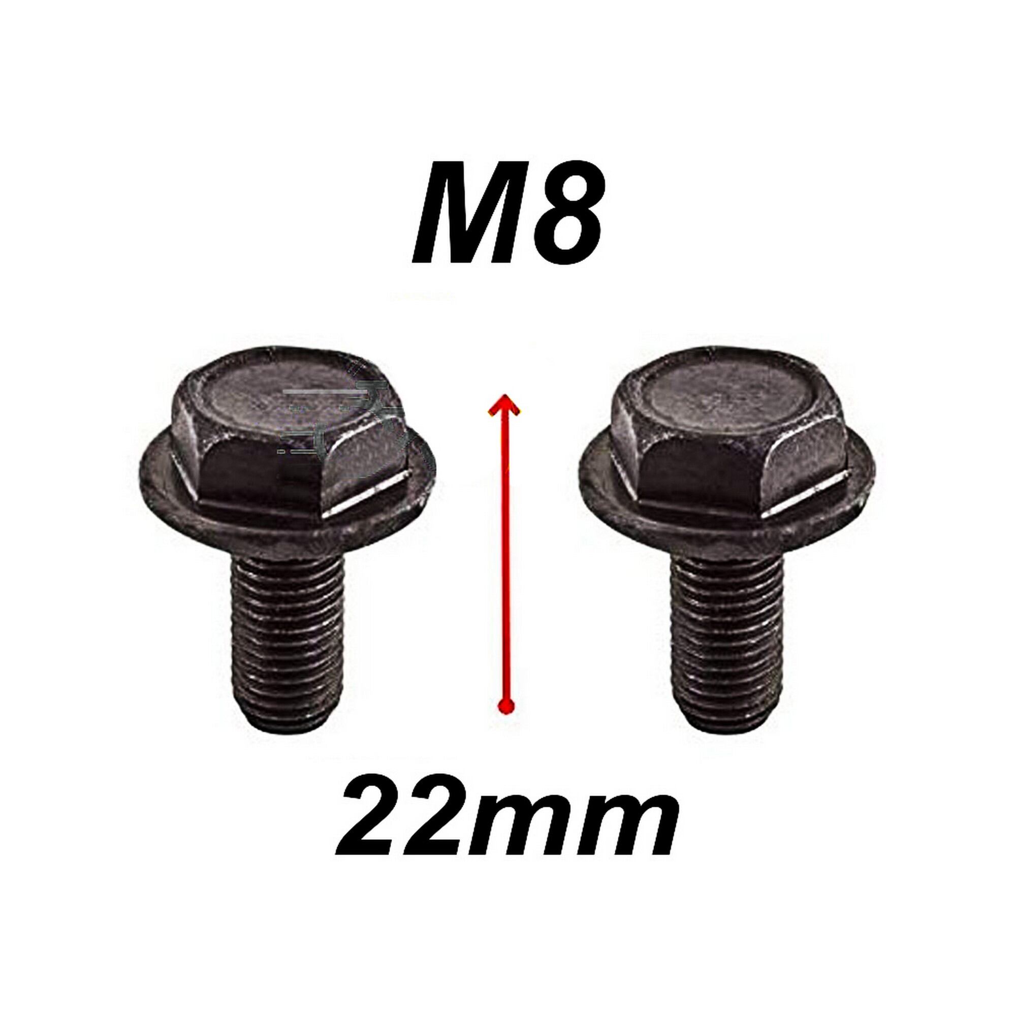 Ốc trục giữa cốt vuông xe đạp M8 x 15mm