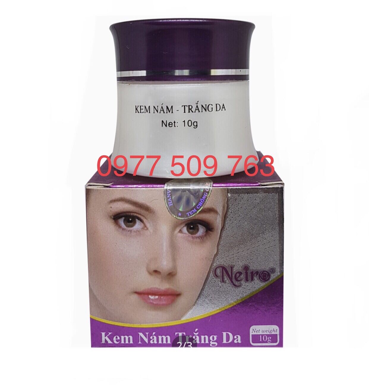 [Hcm]Kem Neiro - Nám - Dưỡng Trắng Da 10Gr