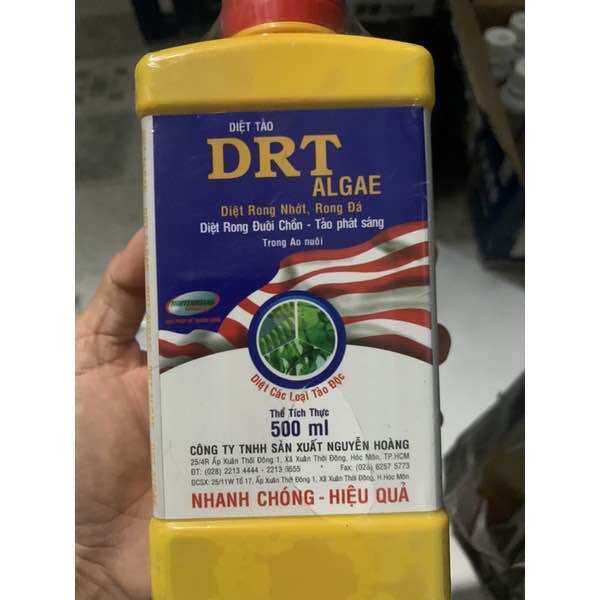 Thủy sản HEXCA - Diệt tảo diệt rong đuôi chồn diệt tảo độc - tảo phát sáng trong ao tôm.