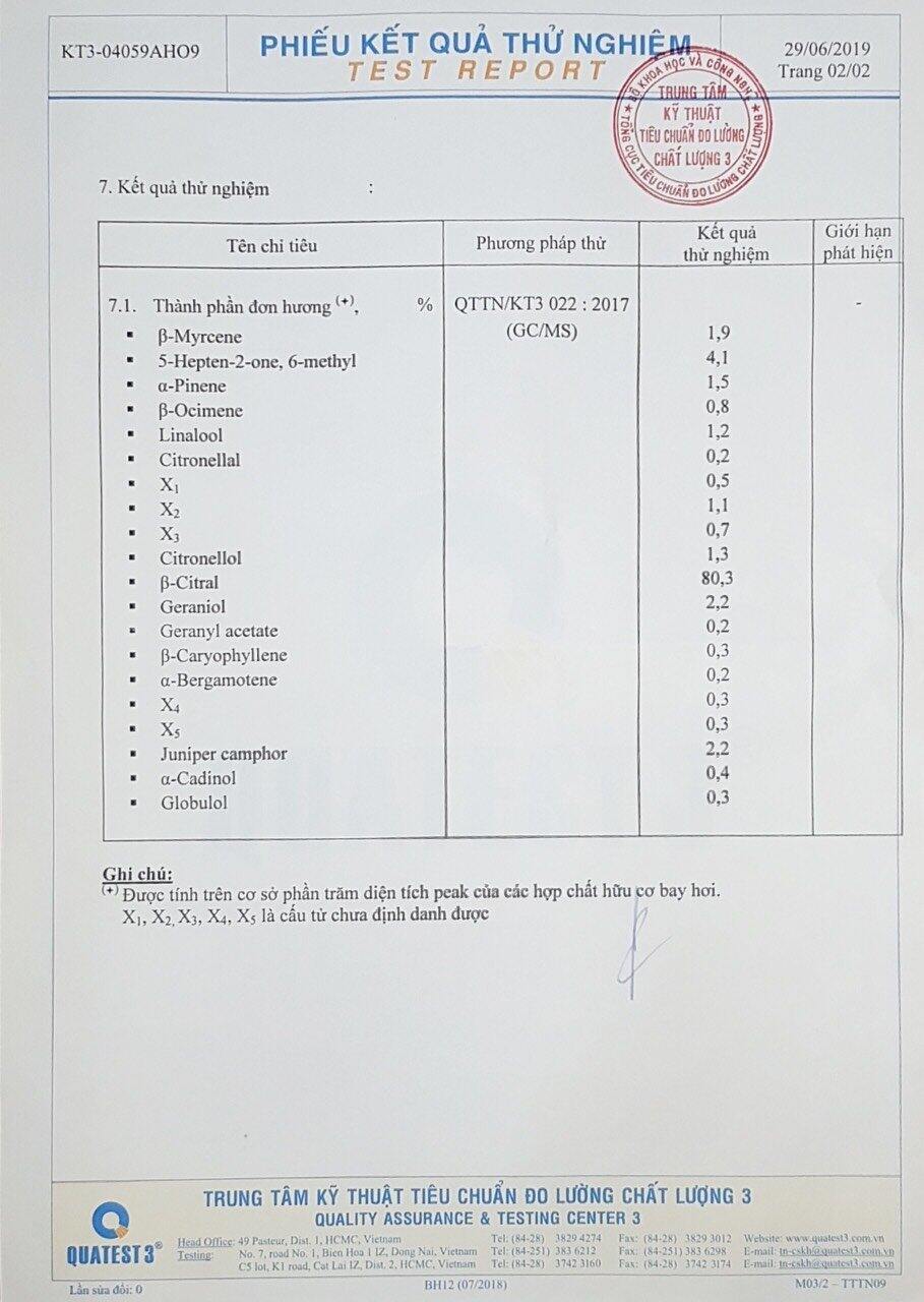 Tinh dầu thiên nhiên Mọc Nhiên chai 10ml