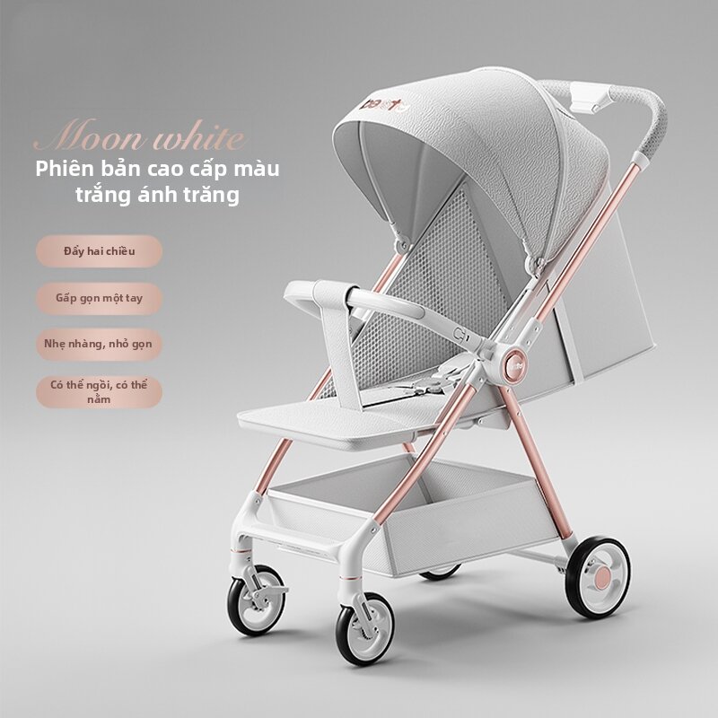 Landscape Reversible Portable Folding Baby Stroller - 3