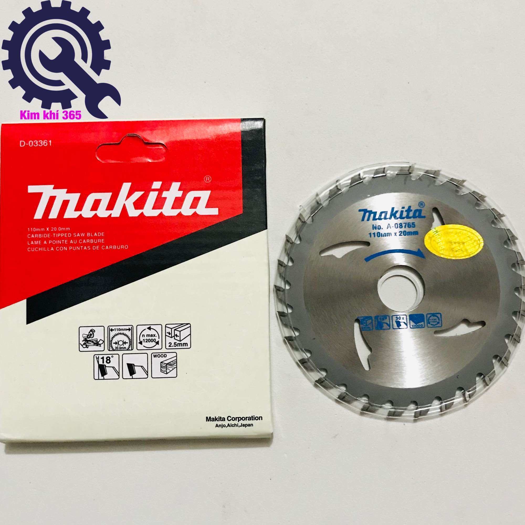 Lưỡi cắt gỗ Makita 110