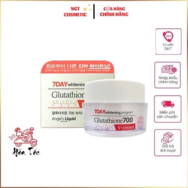 Kem dưỡng trắng da 7  DAY GLUTATHIONE 700 50ml