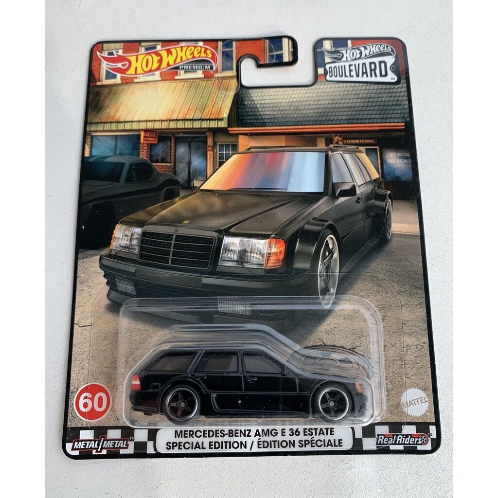 Hot Wheels Premium Mercedes Benz AMG E 36 Estate Special Edition