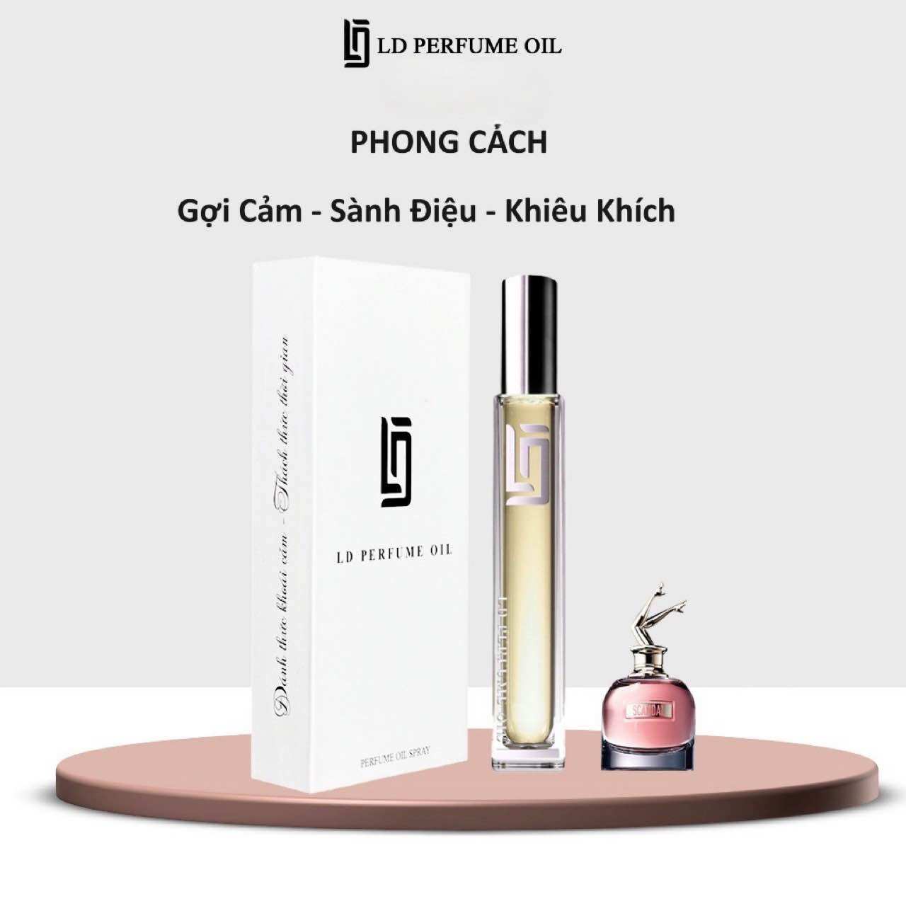Tinh dầu nước hoa Pháp LD26 SCANDAL  12ml (Mẫu mới)