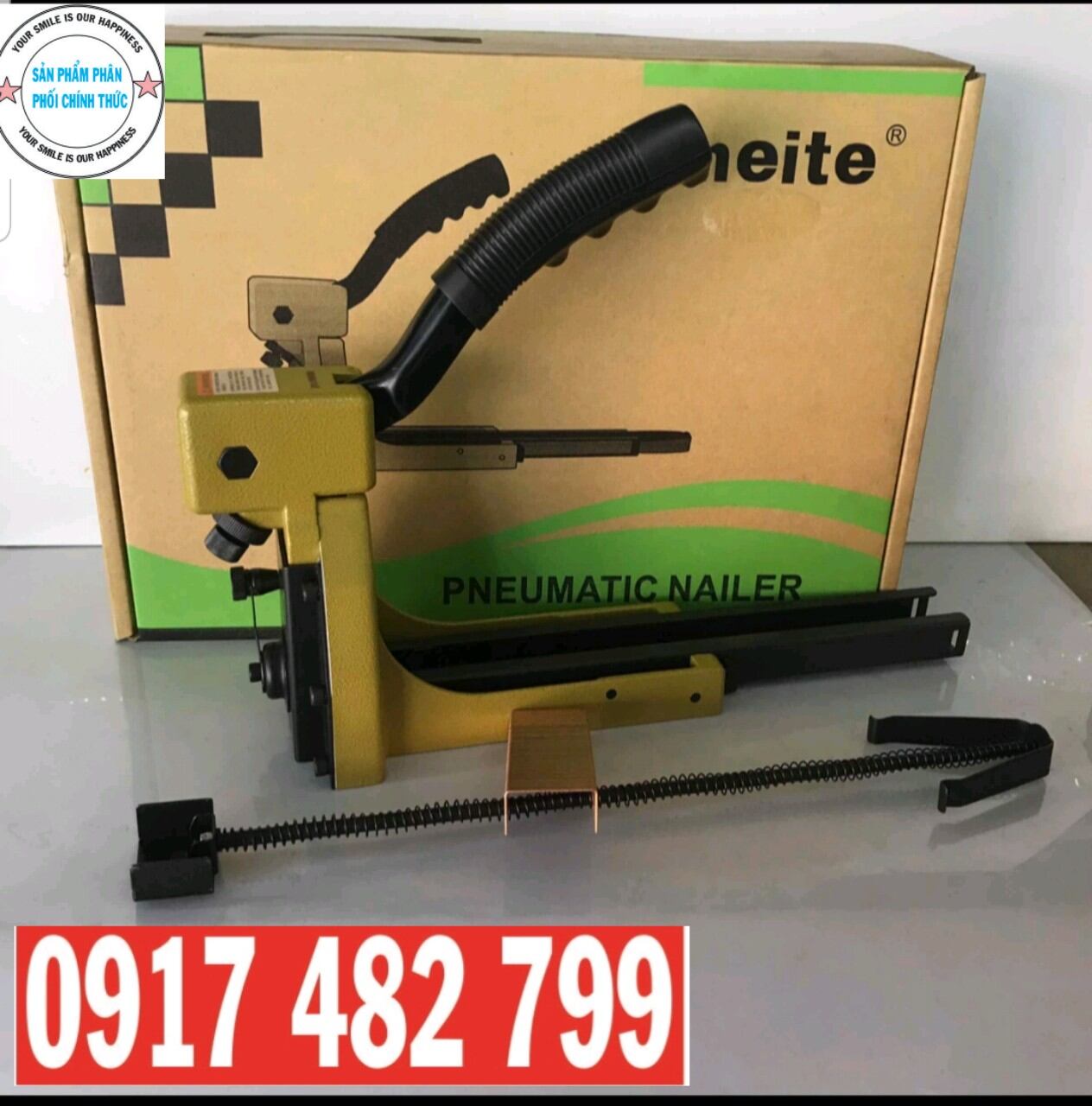 MÁY BẤM ĐINH GHIM THÙNG CARTON MEITE 3518