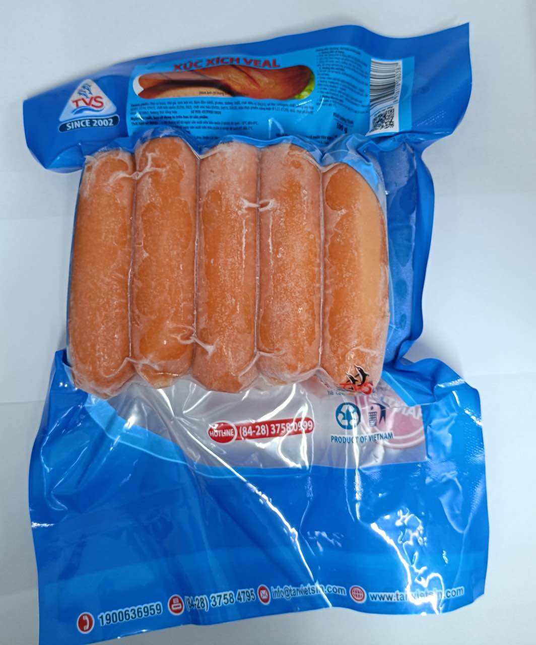 Xúc xích veal TVS 10 cây 500g (giao tphcm)