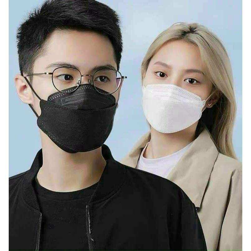 Khẩu Trang 3D Land Mask màu đen bịt 6 cái