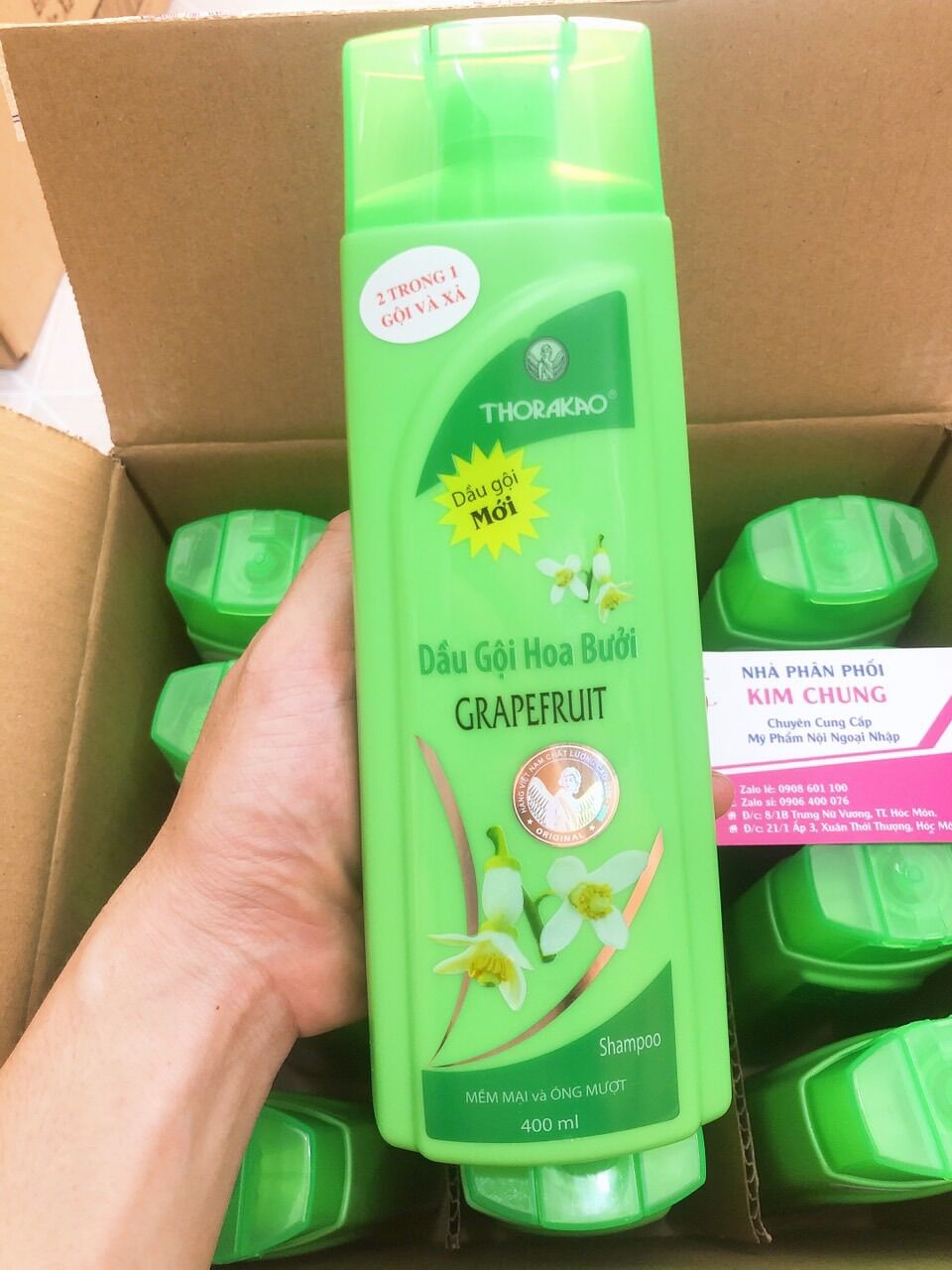 Dầu Gội Hoa Bưởi Thorakao 400ml