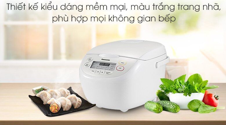 Nồi cơm điện tử panasonic 1.8 lít sr-cl188wra - hàng chính hãng + sản xuất malaysia