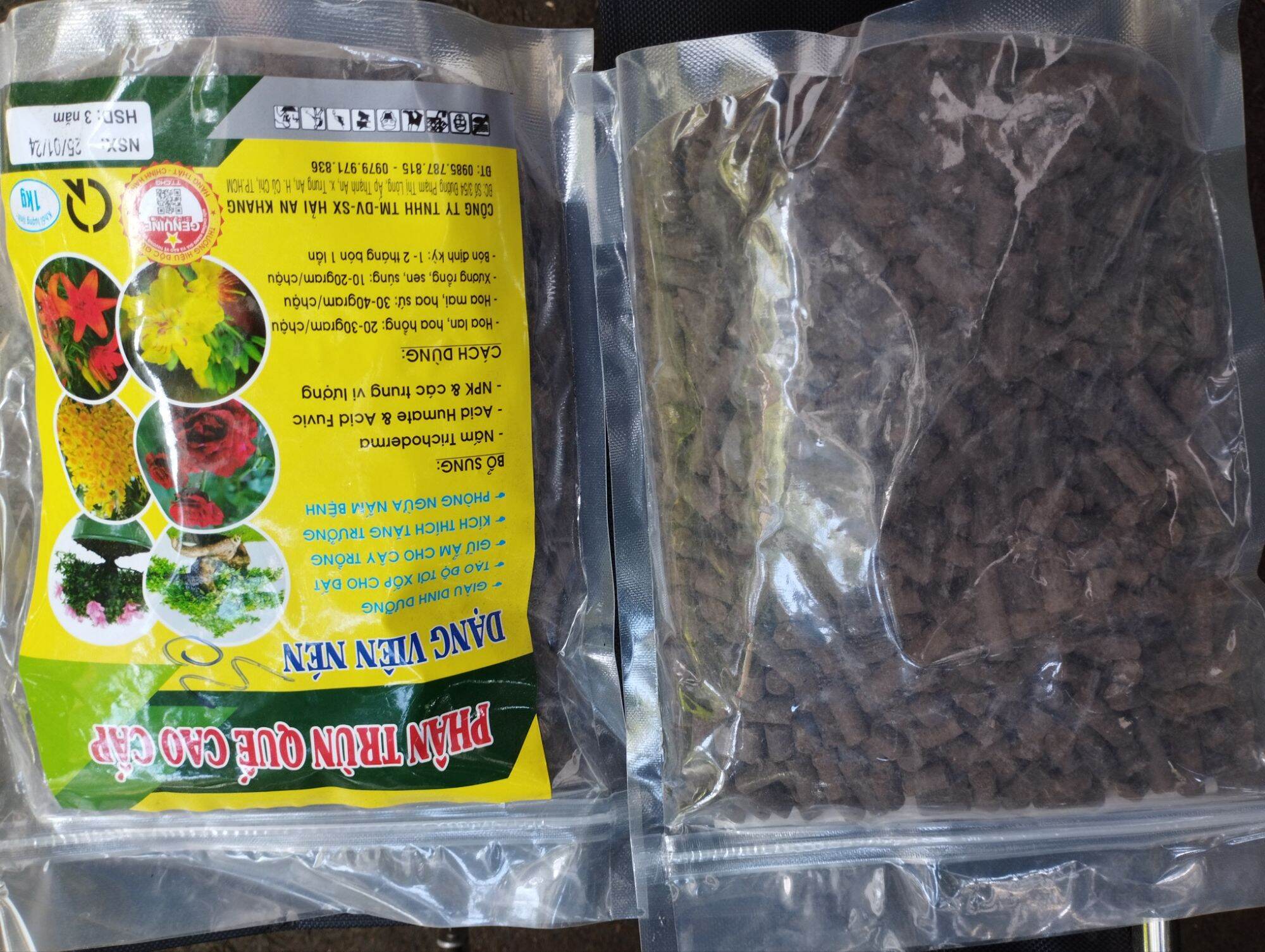 PHÂN TRÙN QUẾ CAO CẤP DẠNG VIÊN NÉN
