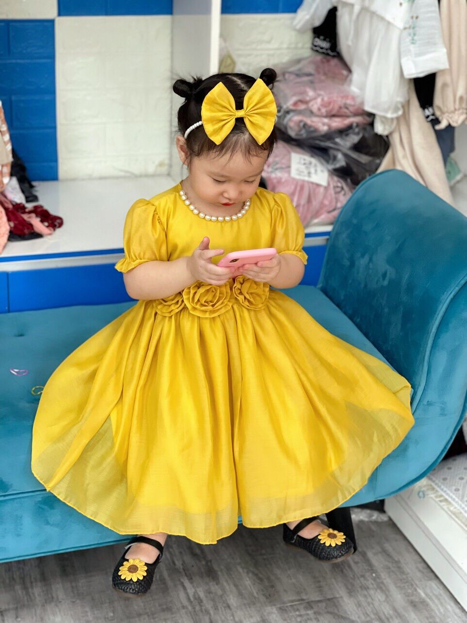 [HCM]Đầm Công Chúa Cho Bé
