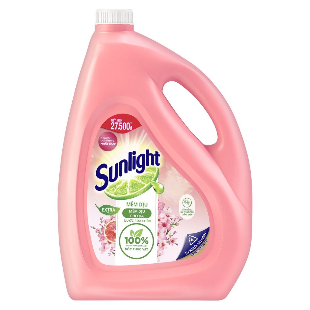 Nước lau sàn sunlight thảo mộc 3.6kg