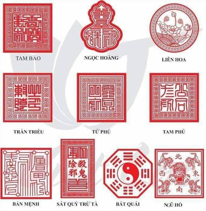 Ấn tam bảo, ấn trần triều, ấn tứ phủ
