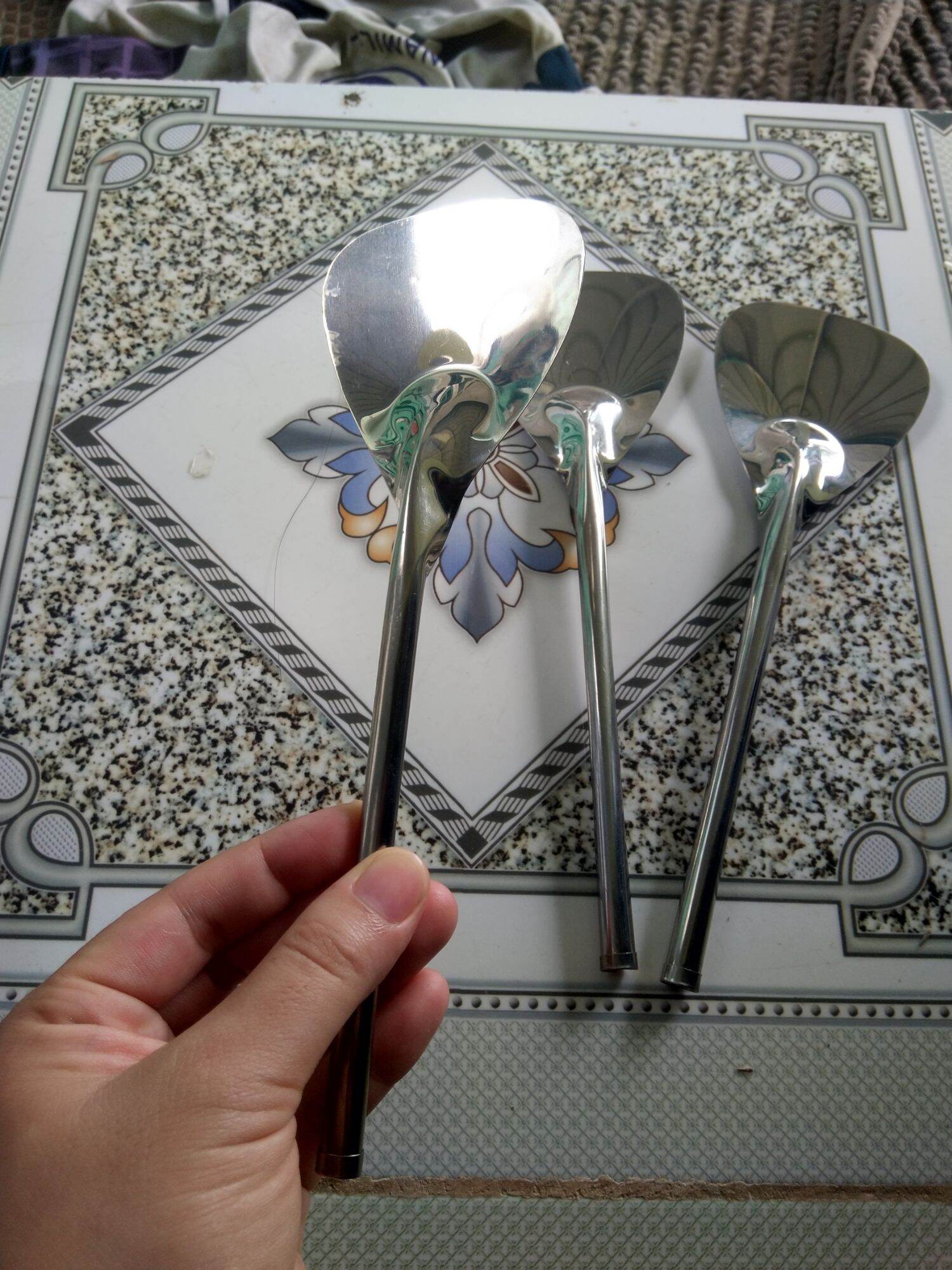 Sạn inox size nhỏ ( 8.5x28cm)