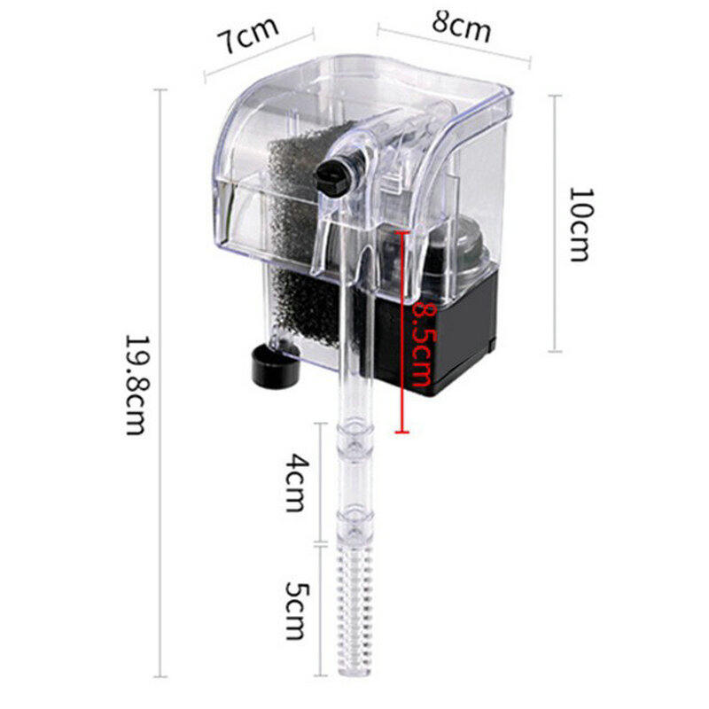 Lọc tràn mini cho bể cá cảnh để bàn