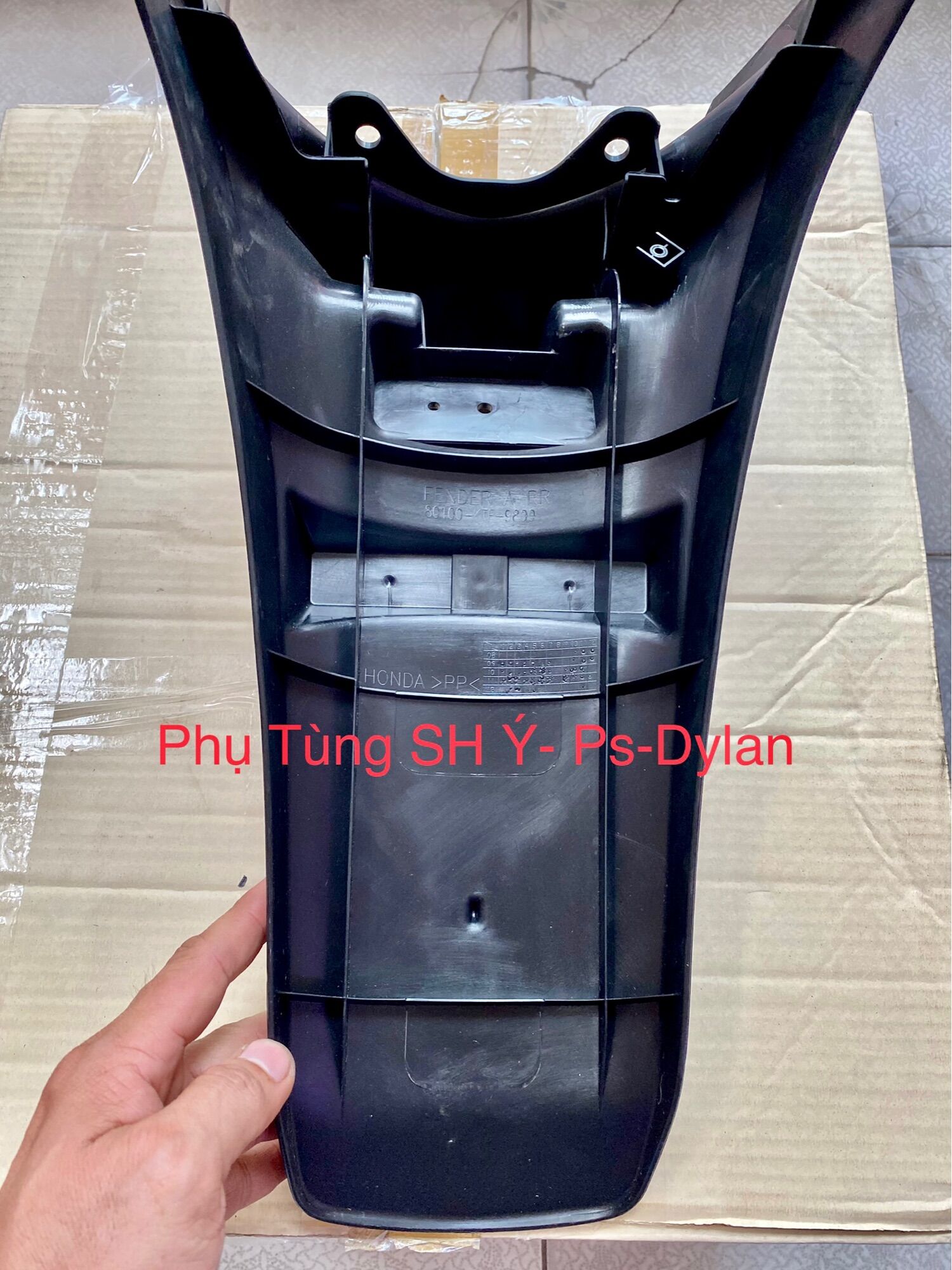 Đuôi biển số zin nhập sh ý 2010-2012