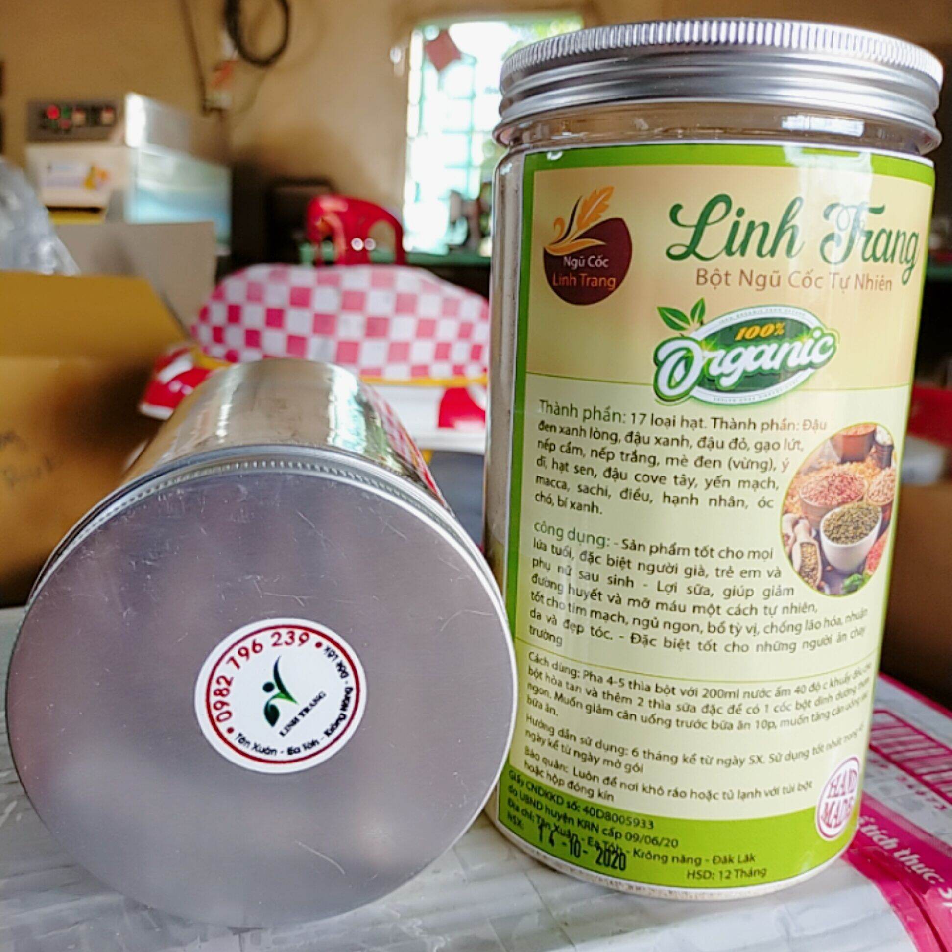 500g Bột ngũ cốc 17 loại hạt Hà Hoàng